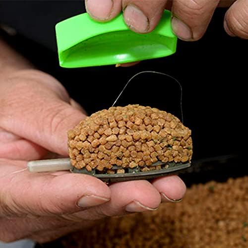 Carp Fishing Method Feeders Set,4pcs Inline Method Feeders with 1pc Quick Release Mould Bait Holder Tool Carp Fishing Tackle Accessories - Image 4