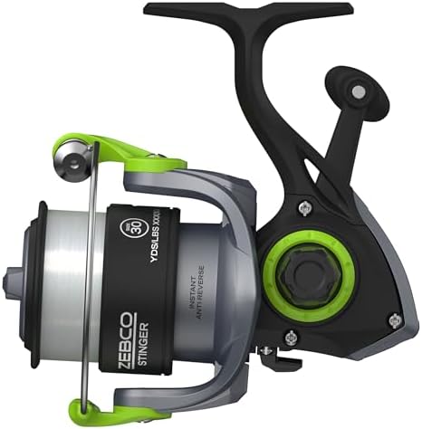 Zebco Stinger Spinning Fishing Reel, 1+1 Bearings Fishing Reel - Image 2