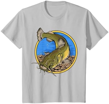 Flathead Catfish Fishing T-Shirt by Hunting+%26+Fishing+Merch
