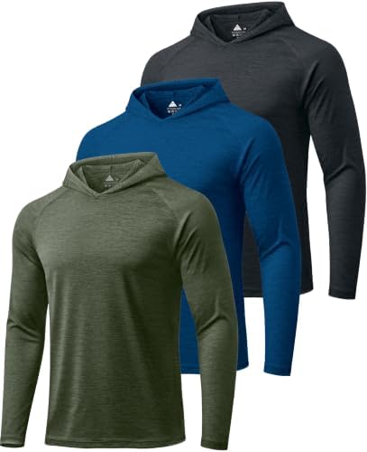 ZITY Men's Lightweight Pullover Hoodie UPF 50+ Fishing Shirts Sweatshirt by ZITY