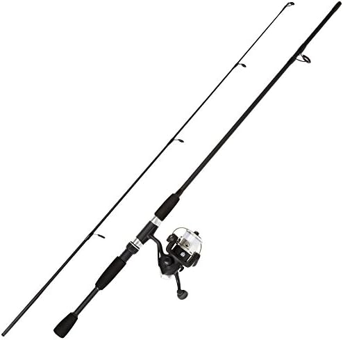 Wakeman Fiberglass Fishing Rod and Reel Combo – 2-Piece 65-Inch Medium Action Spinning Rod Set for Lake Fishing by Wakeman