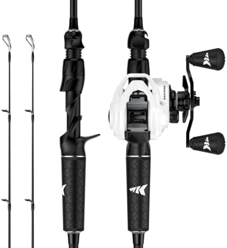 KastKing Lethal Phantom Twin-Tip Fishing Rod and Reel Combo by KastKing
