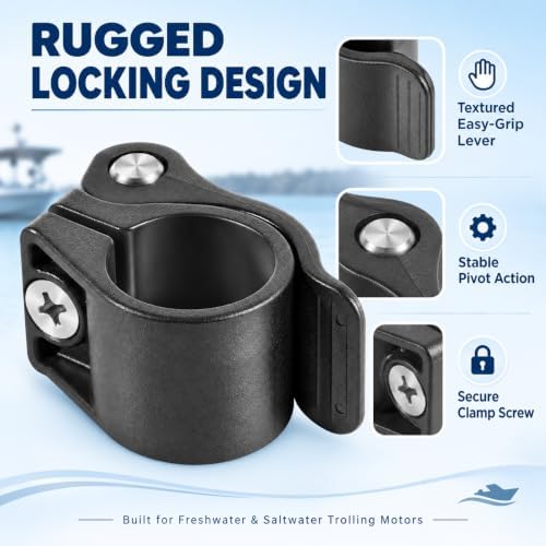 2991521 Cam Lock Depth Collar for Minn Kota Trolling Motors, 1-1/8" Shaft - Image 2