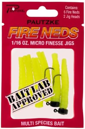 Pautzke's Fire Neds, Micro Finesse Jigs,Ultimate Trout and Multi-Species Fishing Lures by Pautzke+Bait