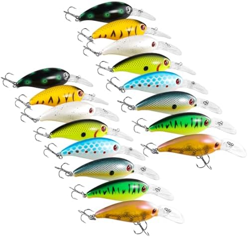 Fishing Lures Shallow Deep Diving Swimbait Crankbait Fishing Wobble Multi Jointed Hard Baits for Bass Trout Freshwater and Saltwater - Image 2