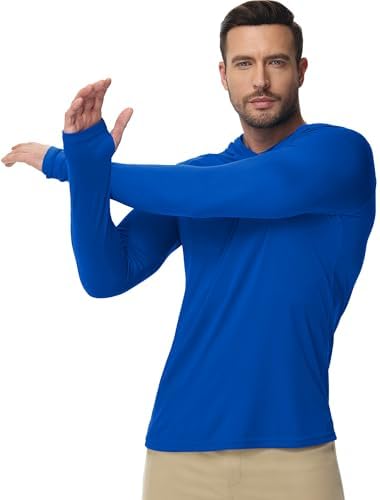 Boladeci Men's UPF 50+ Sun Protection Lightweight Hoodie Shirts Long Sleeve Fishing Shirt SPF UV Hiking Swim - Image 2