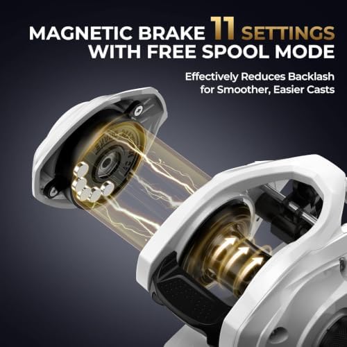 KastKing Lethal Phantom Baitcasting Fishing Reels with 7.3:1 Gear Ratio - Image 6