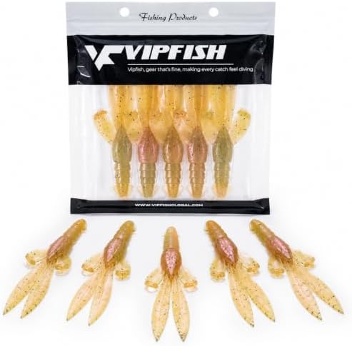 5.5" Creature Bait Soft Plastic Fishing Lures by VipfishFishing