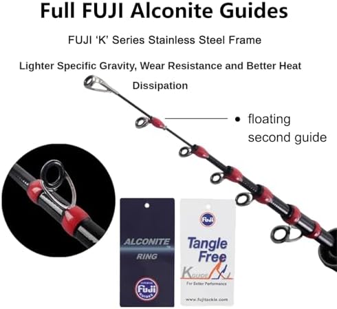 PURELURE Telescopic Fishing Rod Ultralight/Light, Portable Travel Rod 5'9'' - Image 4