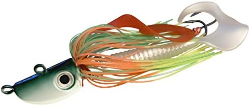 4 New Bearded Buzzbait Bucktail Saltwater Jigs Flounder, Fluke, Bass, Bluefish, Blackfish, Seabass Offshore, Surf Fishing Speed,Slow Jigging,Vertical Pitching Lures - Image 5