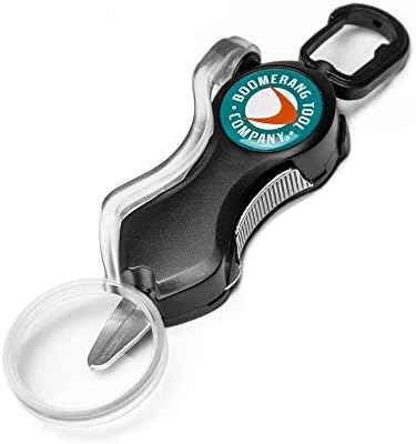 Boomerang Tool Company SNIP Fishing Line Cutters with Retractable Tether and Stainless Steel Blades that Cut Braid, Mono and Fluoro Lines Clean and Smooth! by Boomerang+Tool+Company