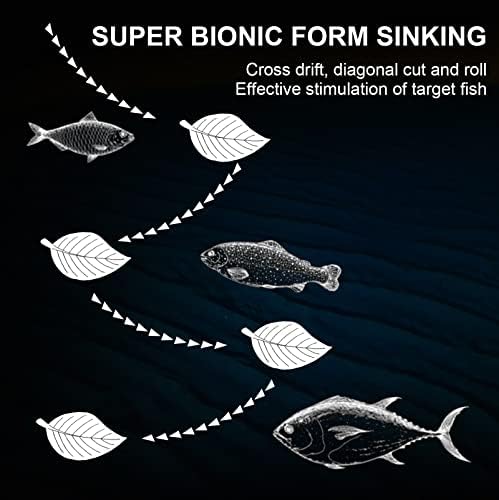 TRUSCEND Metal Fishing Jigs Lures with Hand-Polished, Colorfully Reflective Lead Fishing Spoons Glow Hard Swimbaits for Bass, Walleye, Trout, Salmon, Freshwater & Saltwater Fishing Gear Gifts for Men - Image 6