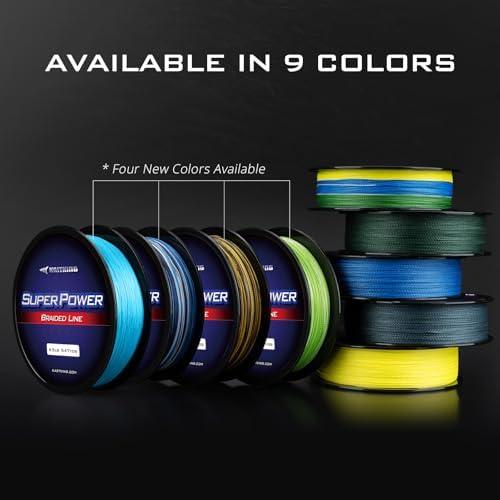 KastKing Superpower Braided Fishing Line, Abrasion Resistant Braid Line - Image 5