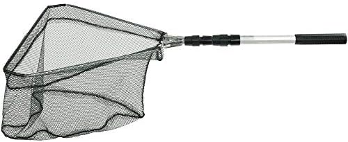 RESTCLOUD Fishing Landing Net with Telescoping Pole Handle, Fishing net Freshwater for Kids Men Women, Extend to 40-63 Inches - Image 2