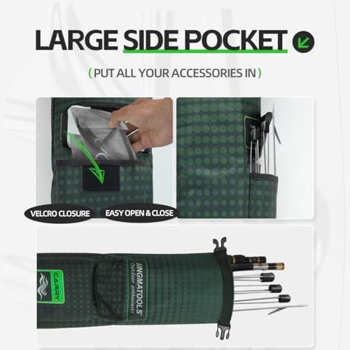 Foldable Fishing Rod Bag 45-Inches - Image 5