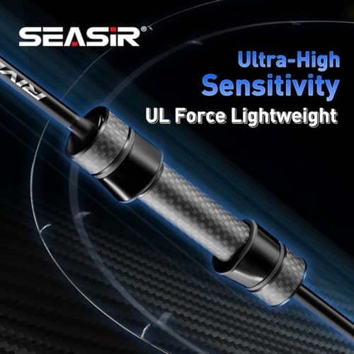 SEASIR Riveria Ultralight Fishing Rod, BFS,Carbon Fiber - Image 6