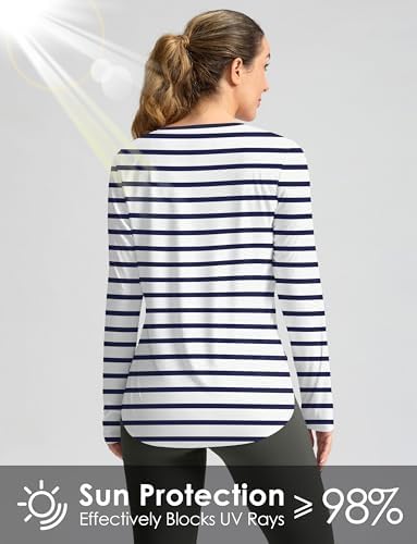G Gradual Women's Sun Shirts UPF 50+ Long Sleeve Workout Hiking Tops - Image 4