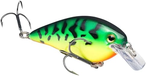 Strike King KVD 1.5 Hard Knock Fishing Lure, 3/8 oz, 3D Lifelike Eyes by StrikeKing
