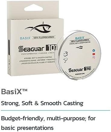 Seaguar Basix Freshwater Mainline, 100% Fluorocarbon Fishing Line, Multiple Sizes - Image 2