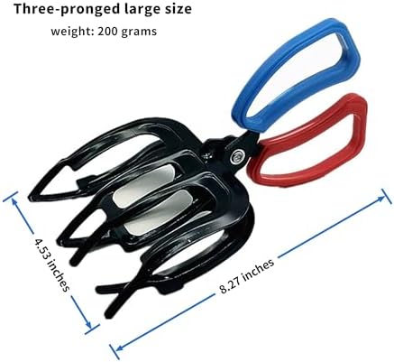 3 Fish Claw Gripper, Fishing Pliers, Fish Gripper, Metal Control Clamp Tong Tackle Tool, Multi-Functional Light Weight Accessories - Image 3