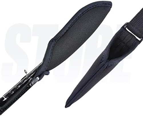 Menolana Fishing Rod Tip & Butts Protector Cover Fishing Rod Sleeve Tackles Waterproof Foldable Anti Slip Braided Mesh Belt Carry Socks Strap - Image 2