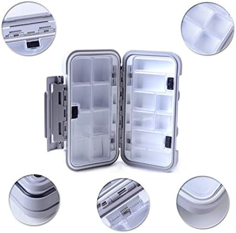 Fishing Lure Boxes, Waterproof Portable Tackle Box Organizer With Storing Tackle Set Plastic Storage - Mini Utility Lures Fishing Box, Small Organizer Box - Image 4