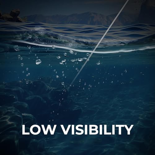 KastKing Kovert 100% Fluorocarbon Fishing Line - Clear Fishing Leader - Image 3