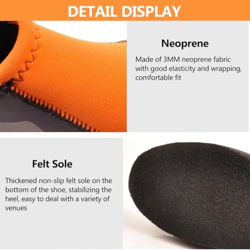 Rock Fishing Boots with Anti-Slip Felt Sole – 3MM Neoprene Wading Shoes for Men & Women, Durable Surf, Reef, River, and Underwater Hunting Boots for Diving & Kayaking - Image 6