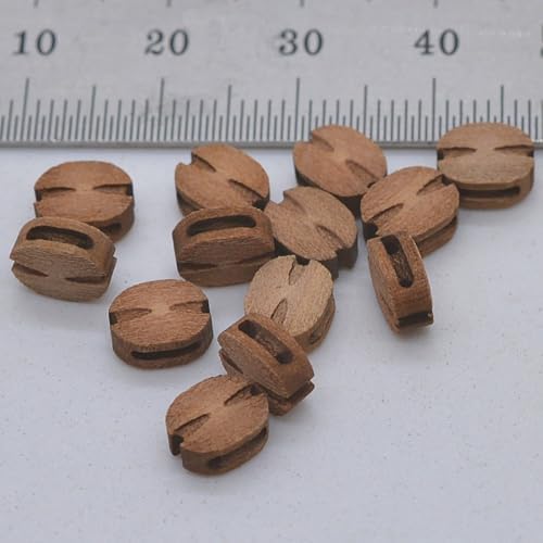Model Shipways Beautiful Blocks 1 Sheave Wood Block 20 Pack (2.5mm) - Image 2