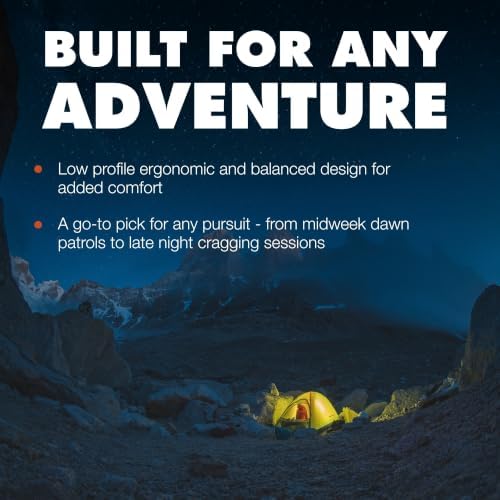 BLACK DIAMOND Cosmo 350-R Headlamp, Rechargeable, Dimmable Bright, Graphite - Image 5