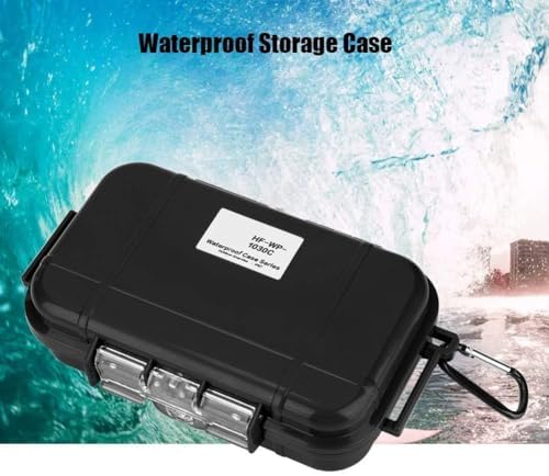 HERCHR Dry Box Outdoor Waterproof Airtight Storage Case Hard Shell Wet Dry Box Carry Box Tackle Organization for Camping, Fishing - Image 5
