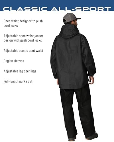 FROGG TOGGS Men's Classic All-Sport 3-Layer Waterproof Breathable Rain Suit - Image 4
