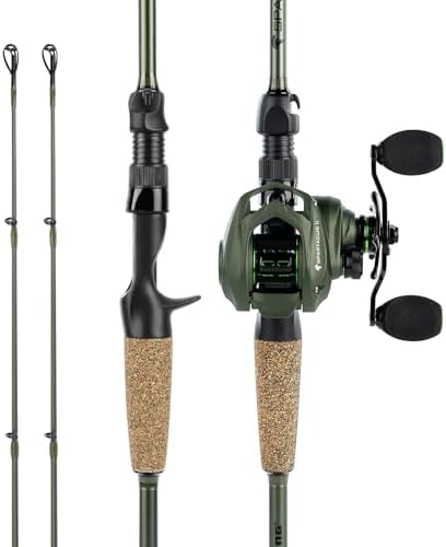 KastKing Spartacus II Twin-Tip Fishing Rod and Reel Combo by KastKing