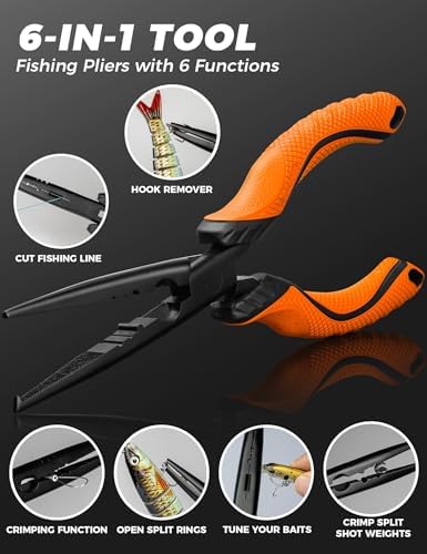 Fishing Tools Kit, Fishing Pliers,Fishing Scissors - Image 3