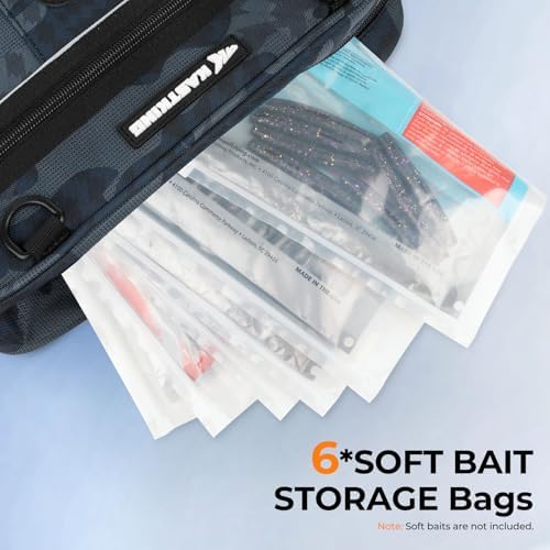 KastKing BaitSpace Waist Bag, Fishing Fanny Pack with Rod Holder - Image 4