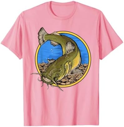 Flathead Catfish Fishing T-Shirt by Hunting+%26+Fishing+Merch