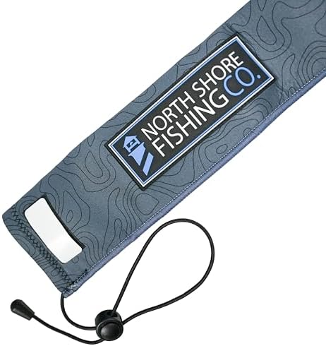 Premium Neoprene Fishing Rod Sleeve – Floating, Puncture Resistant, Labeled Protective Sock for Casting, Spinning, Trolling Fishing Rods - Image 4