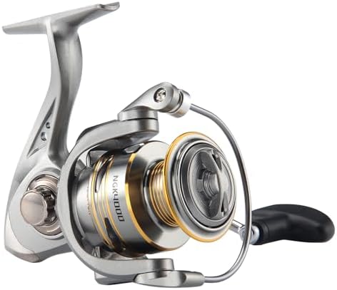 HAUT TON Spinning Reel, 6+1BB Metal Surf Fishing Reels, 55lbs Max Drag by HAUTTON