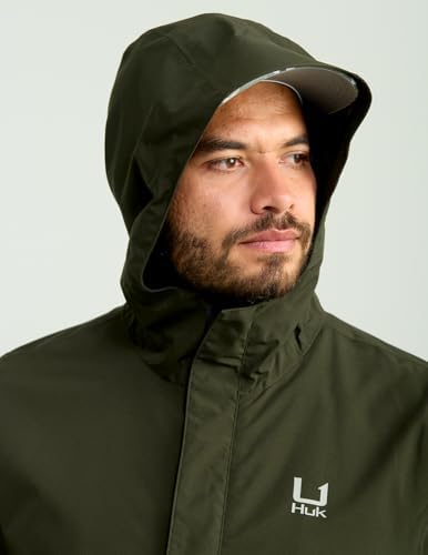 HUK - Men's Storm Jacket, Heavy Duty Fishing Rain Coat - Image 4