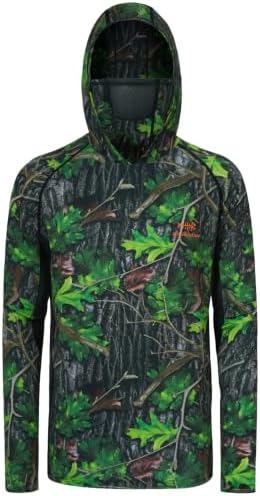 BASSDASH Men's UPF 50+ Camo Long Sleeve Hunting Fishing Hoodie Shirt - Image 5