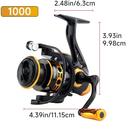 HAUT TON Dolphin Spinning Reel, 5+1BB Saltwater Fishing Reels - Image 2