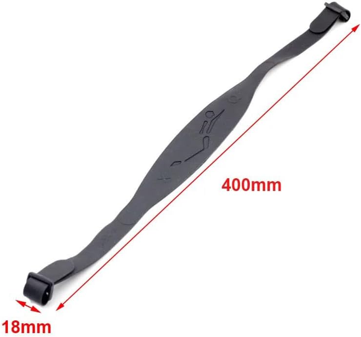 Headlamp Straps Replacement Non Slip Rubber Elastic Diving Headlamps Band Holder Hard Hat Strap for Scuba Headlamp Head Lights Head Lamp Underwater Flashlight Diving Light Helmet LED Headlight - Image 2