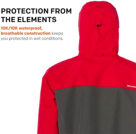 Grundéns Men's Full Share Fishing Jacket - Image 3