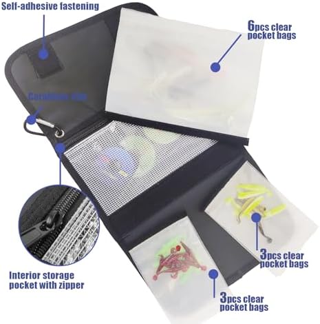 Aventik Soft Lure Storage Binder Bait Organizer - Image 7
