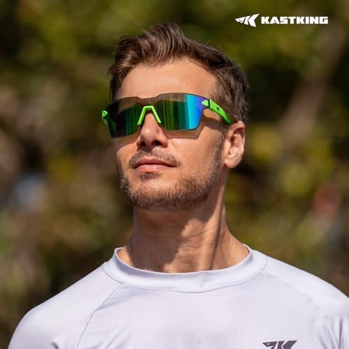 KastKing Tarkio Polarized Fishing Sunglasses, One Piece PC Lens Rimless - Image 2