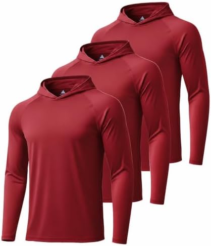 ZITY Men's Lightweight Pullover Hoodie UPF 50+ Fishing Shirts Sweatshirt by ZITY