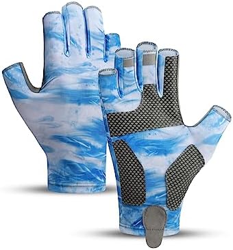 SUJAYU Fishing Gloves - Men & Women's UV Protection Sailing, Kayak, Paddling & Rowing Gloves by SUJAYU