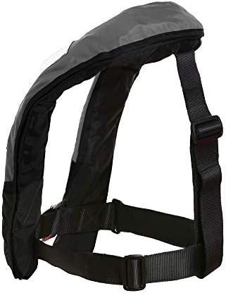 Top Safety Adult Life Jacket with Whistle - Manual Version Inflatable Lifejacket Life Vest Preserver PFD for Boating Fishing Sailing Kayaking Surfing Paddling Swimming - Adjustable Life Saving Vest - Image 3