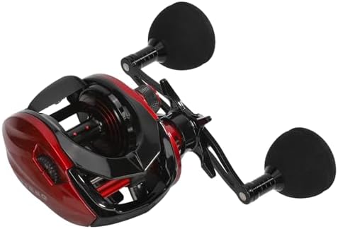 Baitcaster Reels 6.4:1 High-Speed Gear Ratio 33LB Max Drag 8+1 Bearings by FERERNOU