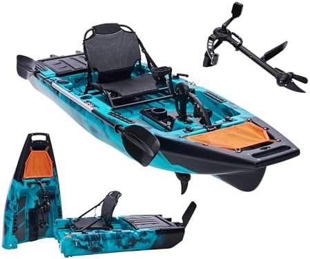 Albott Modular Fishing Kayak with Drive System & Durable HDPE, Customizable by Albott